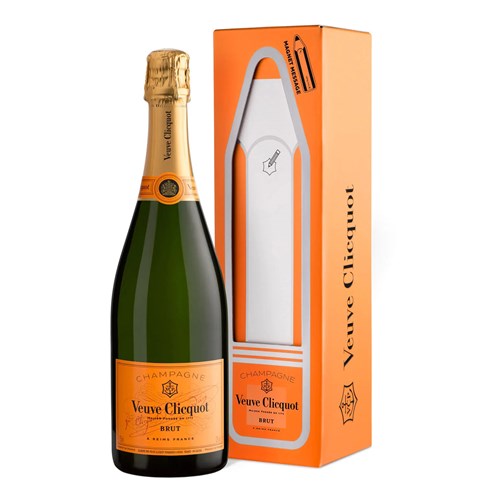 Veuve Clicquot Yellow Label  Message Magnet Edition 75cl - Top-Rated
